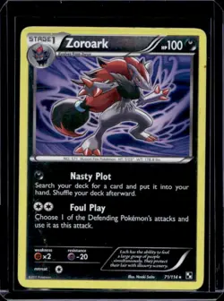 2011 Pokemon Black & White Zoroark Promos #71/114 - Image 1