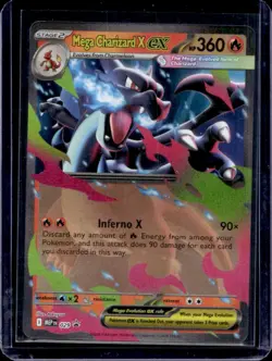2025 Pokemon MEP Black Star Promos Mega Charizard X ex #029 - Image 1