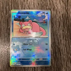 Slowpoke 018/131 Prismatic Evolutions Master Ball Pattern Pokemon 2025 - Image 2