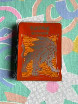 Pokemon TCG Sun & Moon Elite Trainer Box ETB Solgaleo Deck Card Sleeves - Image 1