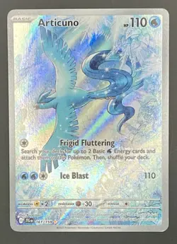 Pokemon Articuno 161/159 Sv09 Journey Together Illustration Rare (Near Mint) - Image 3