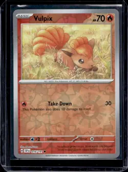 2024 Pokemon Surging Sparks Vulpix Reverse Holo #016/191 - Image 1