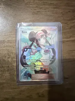 Rosa 236/236 Cosmic Eclipse Full Art Holo Ultra Rare Trainer EN - Image 1