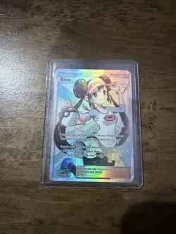 Rosa 236/236 Cosmic Eclipse Full Art Holo Ultra Rare Trainer EN - Image 2