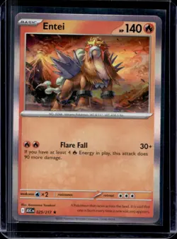2026 Pokemon Ascended Heroes Entei Rare #025/217 - Image 1
