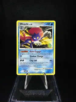 2007 Pokemon DP Secret Wonders Weavile Snowflake Countdown Calendar Promo 40/132 - Image 1
