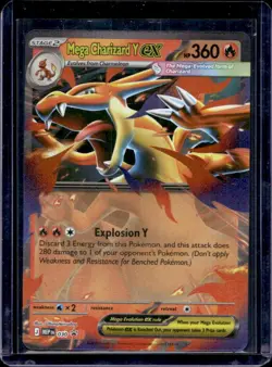 2025 Pokemon MEP Black Star Promos Mega Charizard Y ex #030 - Image 1