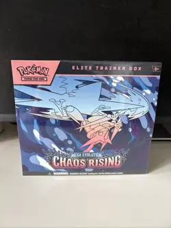 🐦‍🔥 Pokemon TCG CHAOS RISING Elite Trainer Box ETB New Factory Sealed 🐦‍🔥 - Image 1