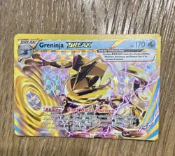 The Pokemon Company Greninja BREAK 41/122 Breakpoint Holo Rare Eng 2016 HP170 - Image 1