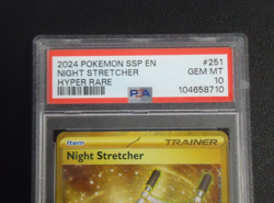 2024 POKEMON Night Stretcher 251/191 Surging Sparks Hyper Rare PSA GEM MINT 10 - Image 3