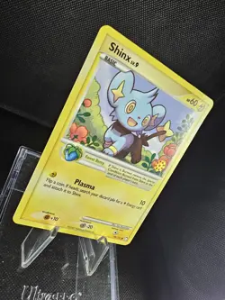 Pokemon Card Shinx 98/123 Advent Countdown Calendar Snowflake Stamp Promo NM - Image 2