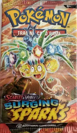 Nintendo Pokemon TCG Scarlet & Violet Sleeved Booster Pack - 10 Cards 820650853258 - Image 1