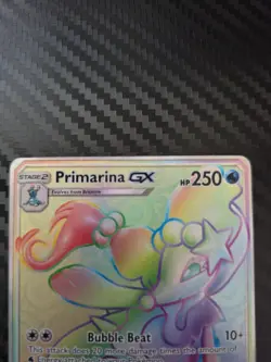 Primarina GX 149/145 | Rainbow Secret Rare | Pokemon TCG Guardians Rising - Image 2