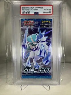 PSA 10 Graded Gem Pokemon TCG - SWSH: Silver Lance S6H - Sealed Japanese Pack - Image 1