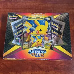 Pokemon Company Pokemon TCG Shining Fates Pikachu V Collection Box English MPN - Image 1