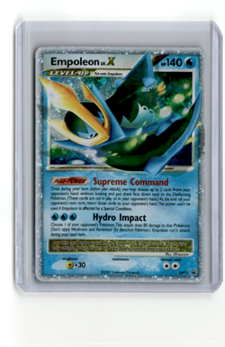Empoleon LV. X - DP11 - Pokemon Diamond & Pearl Black Star Promo TCG - MP - Image 1