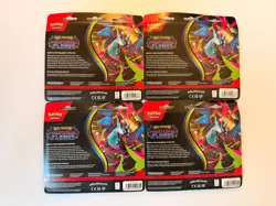 Pokemon TCG: Phantasmal Flames Triple Blister Pack (Weavile) New & Sealed x4 - Image 2