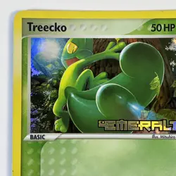 Pokemon Treecko 70/106 Reverse Holo Stamped EX Emerald 2005 - Image 2