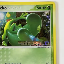 Pokemon Treecko 70/106 Reverse Holo Stamped EX Emerald 2005 - Image 3