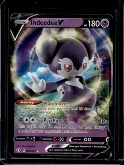 2021 Pokemon SWSH Shining Fates Indeedee V #039/072 - Image 1