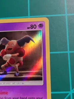 Pokemon TCG Mr. Mime Detective Pikachu Holo Card 11/18 - Image 3