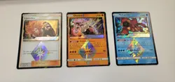 Pokemon Forbidden Light Prism star Holo rare 3 card Diancie, Volcanion, Lysandre - Image 1