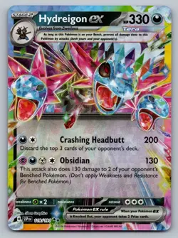 Pokemon TCG SV08: Surging Sparks Hydreigon ex 119/191 - Image 1