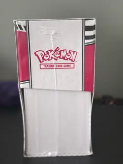 White flare Pokemon TCG ETB sealed in hand - Image 3