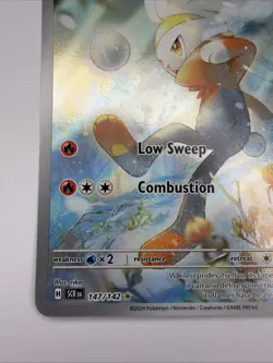 Pokemon Card TCG - Raboot 147/142 Illustration Rare Stellar Crown Near Mint - Image 4