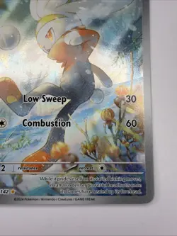 Pokemon Card TCG - Raboot 147/142 Illustration Rare Stellar Crown Near Mint - Image 5