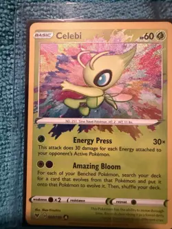 Celebi 009/185 Vivid Voltage Rare Pokemon English Near Mint Condition - Image 1
