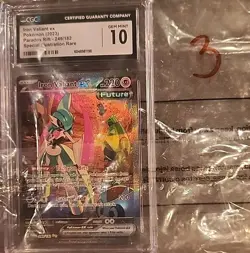 Pokemon Trading Card Game (TCG) Iron Valiant ex card Special Illustration Rare - Image 4
