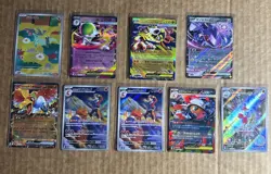Pokemon Mega Dream Hits EX/FA Holo Lot Japanese 9 Cards NM - Image 1