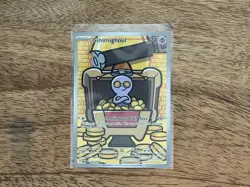 Pokemon TCG Gimmighoul 198/182 SV04: Paradox Rift Holo - Image 1