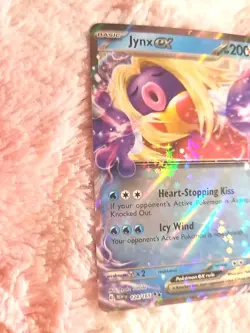 Pokemon Jynx ex 124/165 Sv: Scarlet & Violet 151 NM - Image 2
