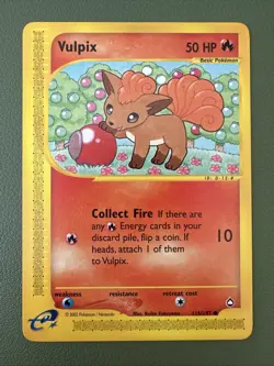 Vulpix 116/147 - Aquapolis - 2002 - Pokemon TCG - Regular LP - Image 1