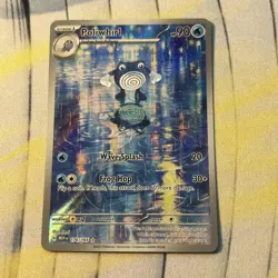Poliwhirl 176/165 Illustration Rare 151 Pokemon Holo Near Mint - Image 1