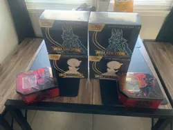 pokemon mega evolution etbs and team rocket tins - Image 1
