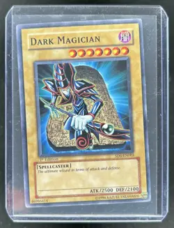 2005 Yu-Gi-Oh Spellcaster's Judgement English 1st Dark Magician #SD6-EN003 - Image 1