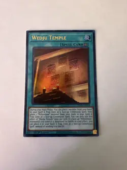 Yugioh - Wedju Temple - Ultra - 1st - INFO-EN054 - NM - Image 1
