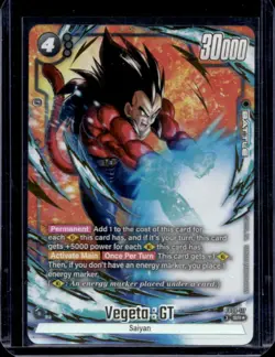 2026 Dragon Ball Super Fusion World Vegeta:GT Alternate Art Super Rare #FB09-117 - Image 1