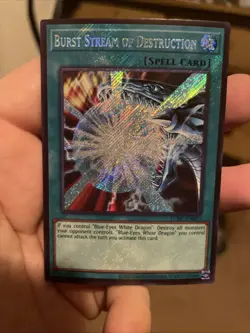 Burst Stream of Destruction LCKC-EN025 SECRET RARE Unlimited NM! +Bonus FREESHIP - Image 1