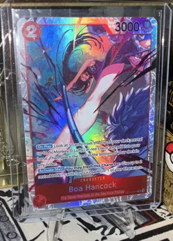 One Piece TCG Boa Hancock Special Rare Holo OP12-014 3000 Power ENG - Image 1