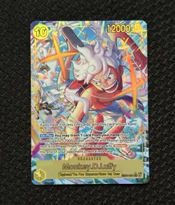 Bandai One Piece TCG Monkey D. Luffy EB04-061 SR Foil Alt Art English - Image 1