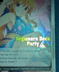 O-Nami #OP06-101 | Beginners Deck Party Stamped | One Piece Participation Pack - Image 4