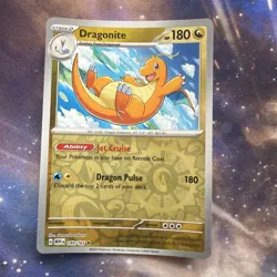 Pokemon Card Dragonite Scarlet & Violet 151 Reverse Holo Rare 149/165 Near Mint - Image 1