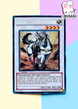 Yu-Gi-Oh! - Karte Das Sagenhafte Einhorn HA04-DE027 TCG Deutsch Trading Card - Image 1