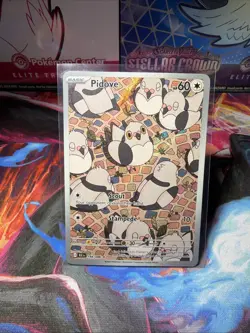 Pokemon TCG Pidove Black Bolt Illustration Rare Card 148/086 Near Mint Condition - Image 1