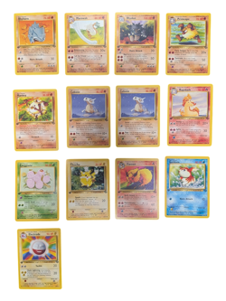 Beautiful 1st Edition Jungle Pokemon Lot Of 33 Cards - Image 1