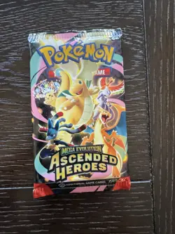 (HEAVY)🔥 22.67g Pokemon TCG Cards Ascended Heroes Booster Pack Factory Sealed ✅ - Image 2
